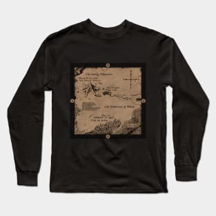 Map of Tror Long Sleeve T-Shirt